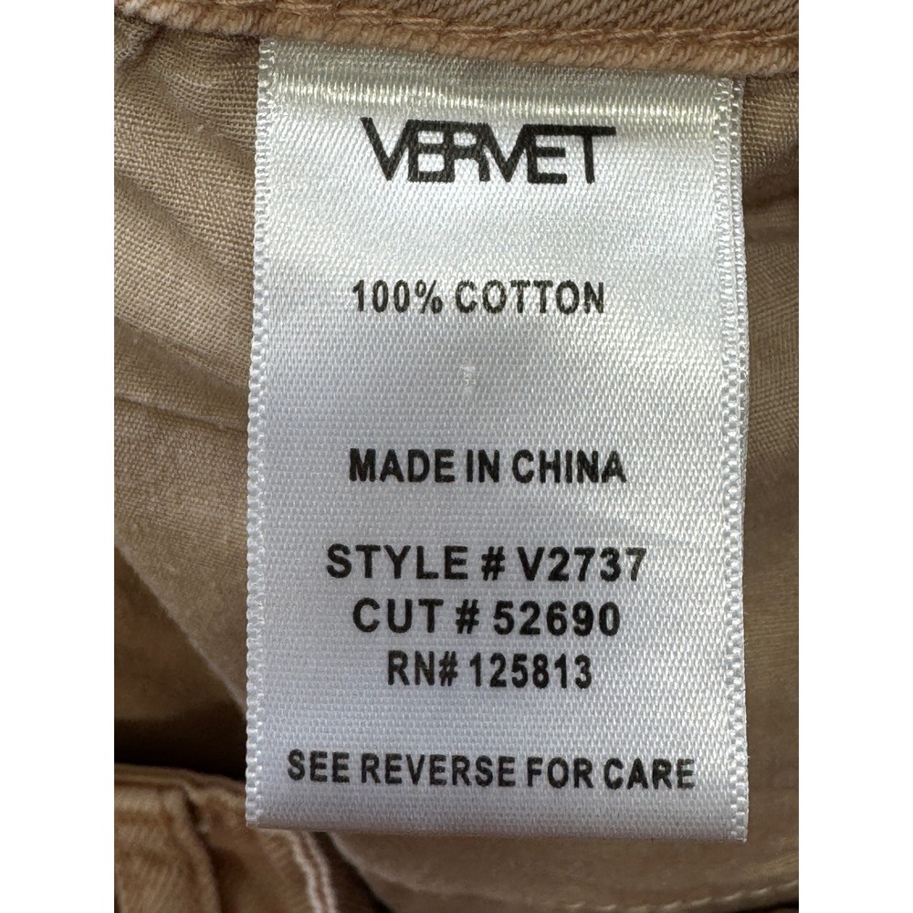 Vervet Womens Wide Leg Distressed High Rise Pink Denim Jeans 30 Meas: 31x25 - Picture 4 of 6